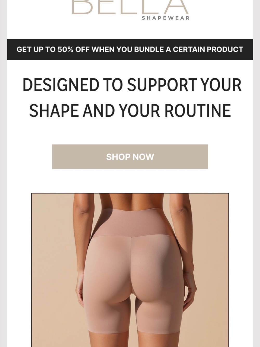 Seamless Nude Shaping High-Waist Shorts - Picture 6 of 8